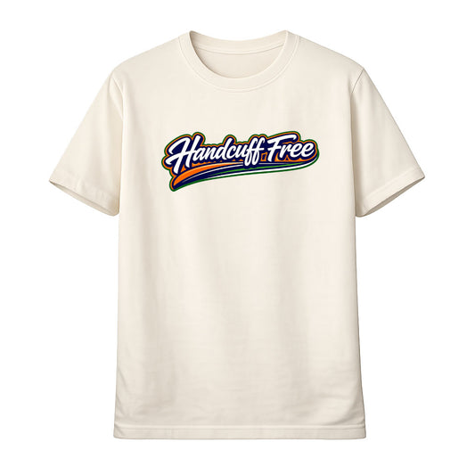 Handcuff Free® Signature Tee - Cream