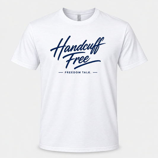 Handcuff Free® Signature Tee - White
